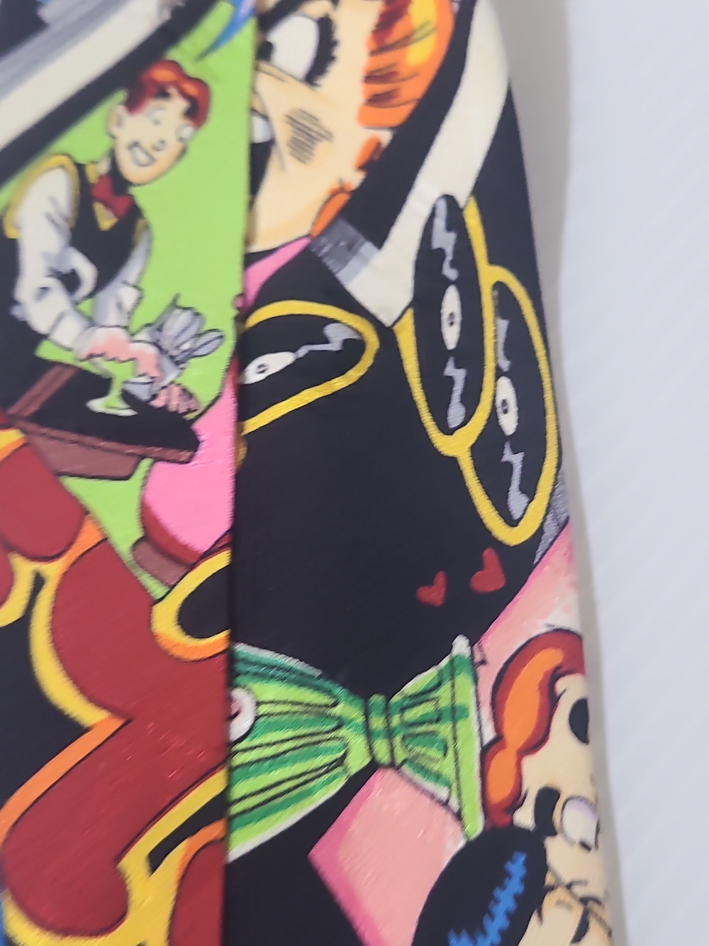 Nicole Miller Multicolor Comic Pop Archi Art Necktie - Picture 9 of 9